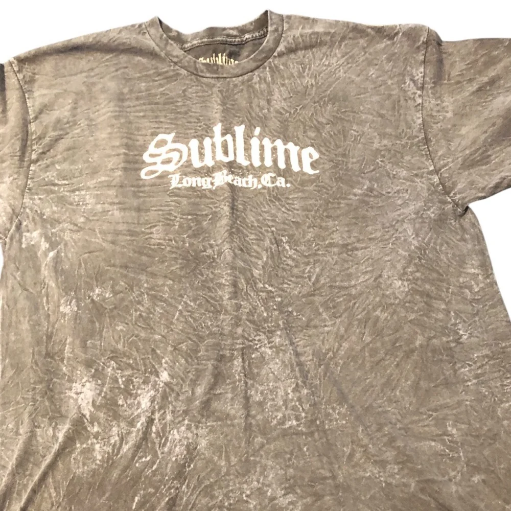 Sublime Graphic Band T-Shirt XL Gray - Picture 1 of 5